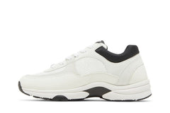 Chanel Low Top Trainer Suede White Black (Women's)