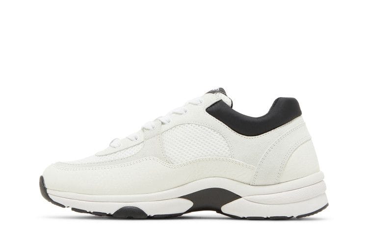 Chanel Low Top Trainer Suede White Black (Women's)