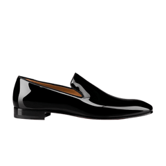 Christian Louboutin Dandelion Flat Black Patent Leather