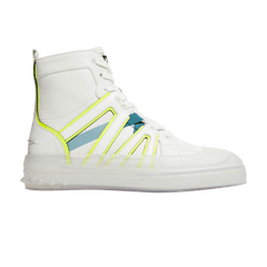 Christian Louboutin Vida High Top White Neon