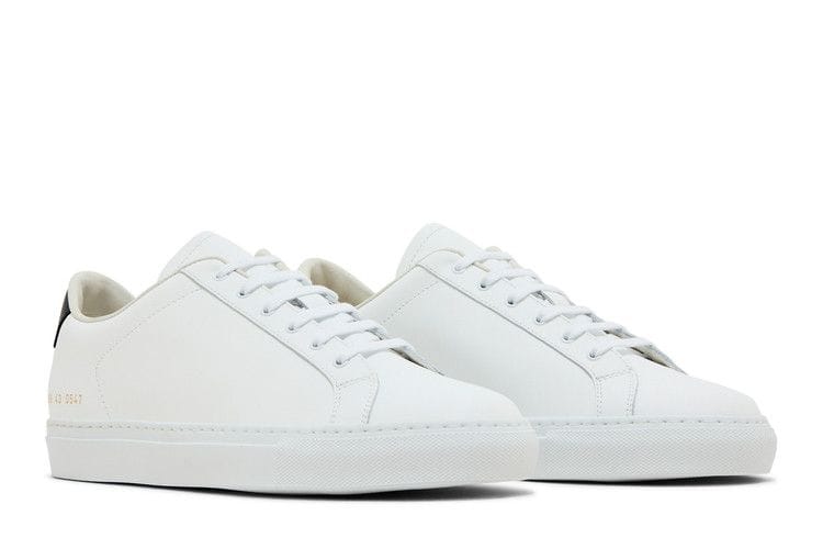 Common Projects Retro Low White Black