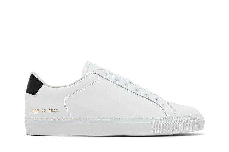 Common Projects Retro Low White Black