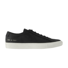 Common Projects Achilles Low Black Nubuck