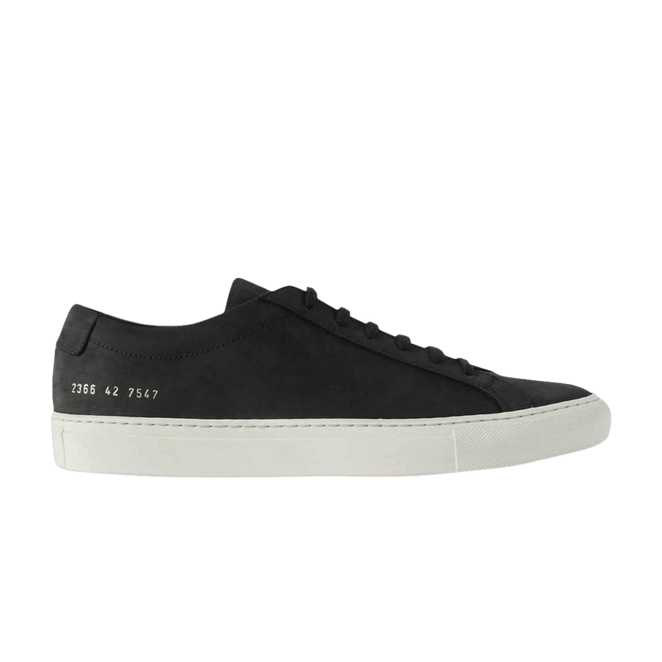 Common Projects Achilles Low Black Nubuck