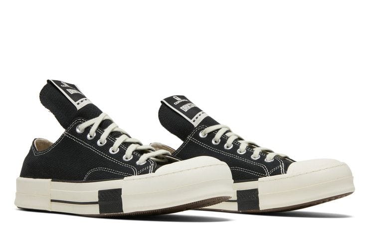 Rick Owens x Converse DRKSHDW DRKSTAR Chuck 70 Low Black