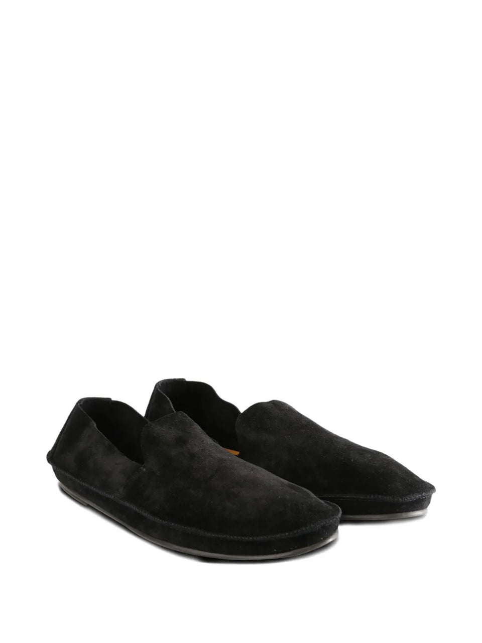 Suede leather loafers