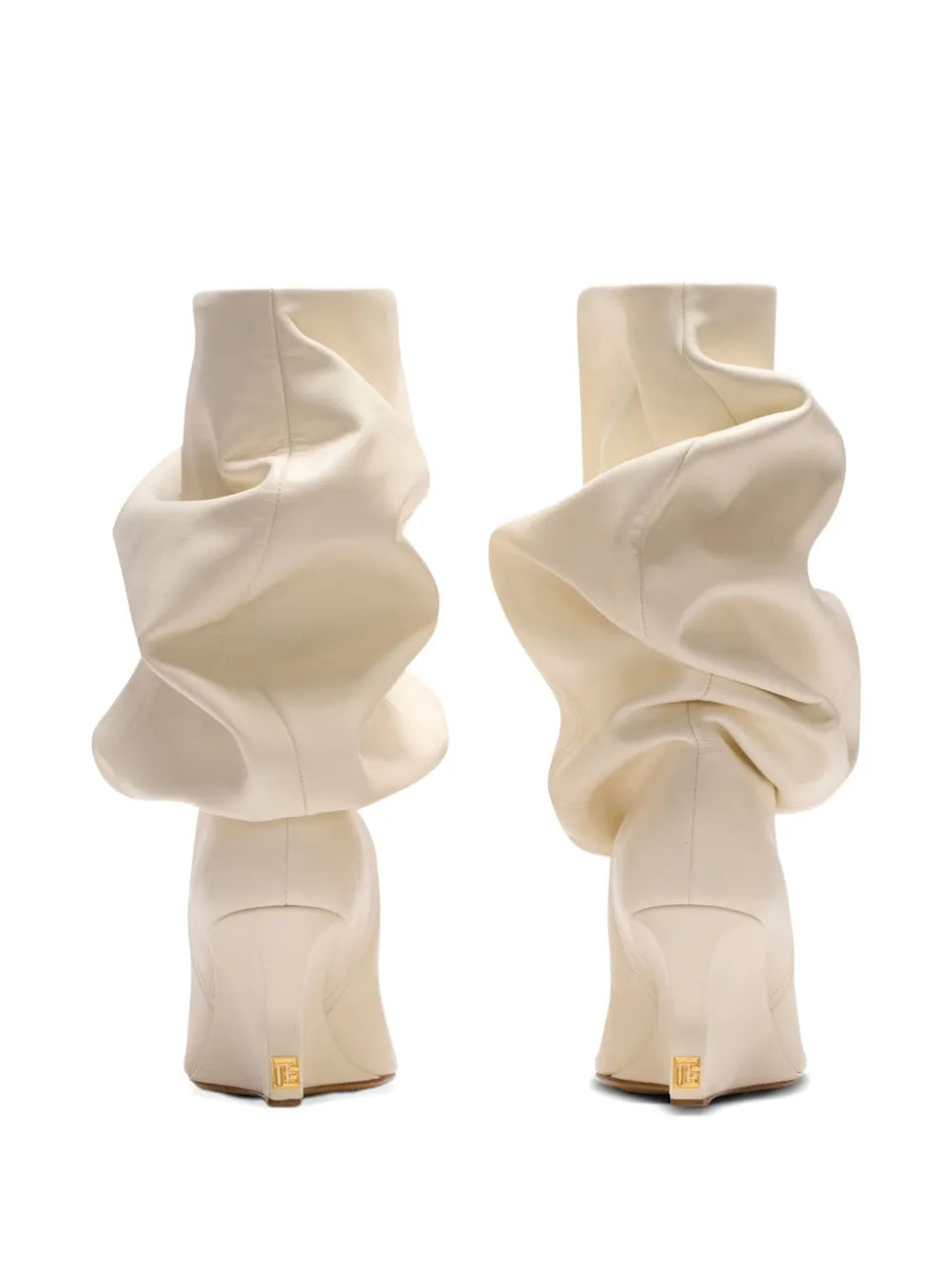 75mm slouchy wedge ankle boots