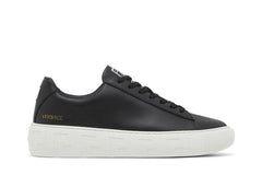 Versace Greca Lace-up Sneakers Black White