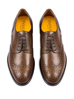 leather lace-up brogues
