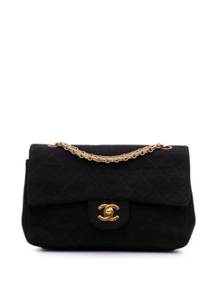 1989-1991 Small Classic Jersey Double Flap shoulder bag