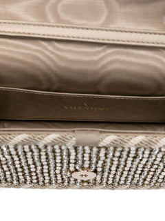 Locò crystal-embellished top-handle bag