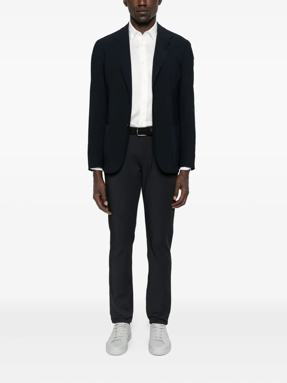 long-sleeve button-up shirt