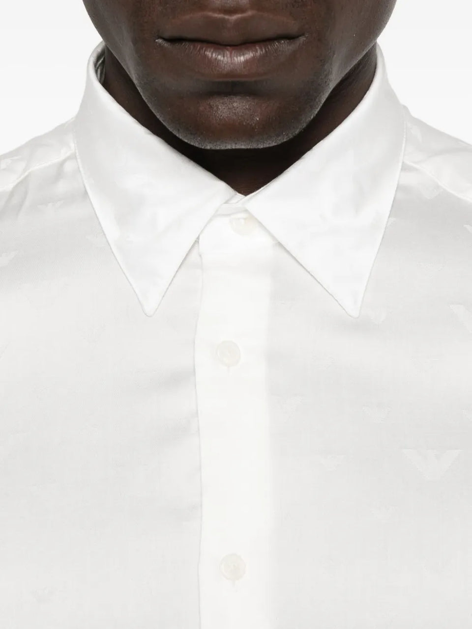 long-sleeve button-up shirt