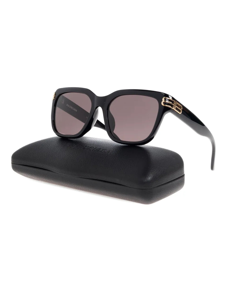 Casino triple-detail square sunglasses