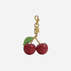 Coach Large Crystal Cherry Bag Charm