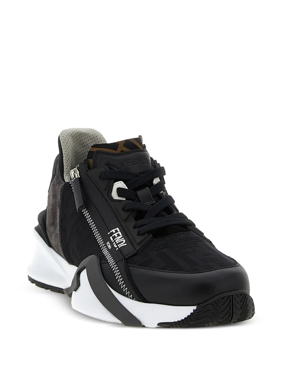 Flow FF jacquard sneakers