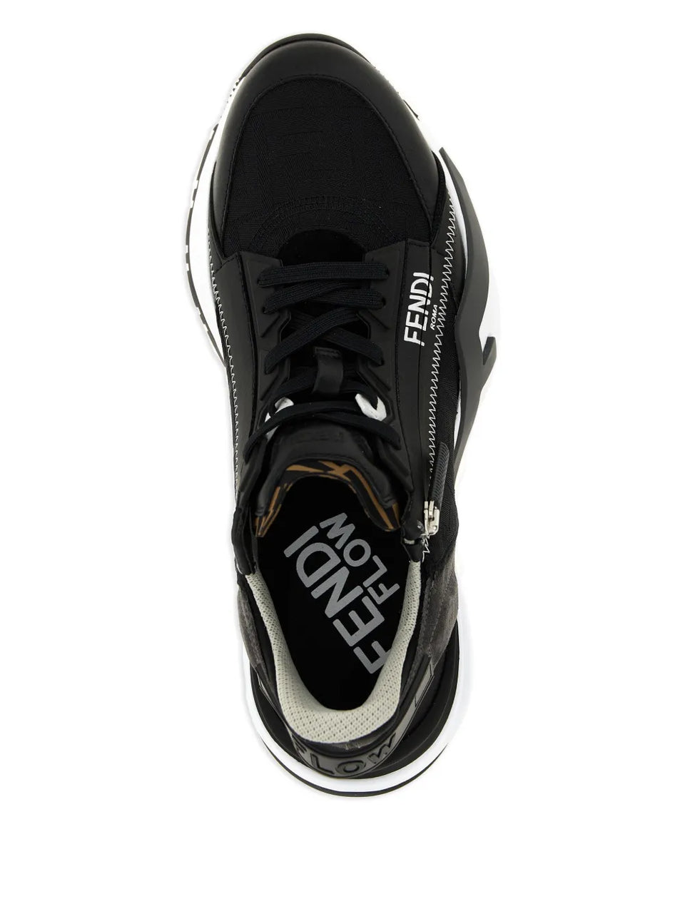 Flow FF jacquard sneakers