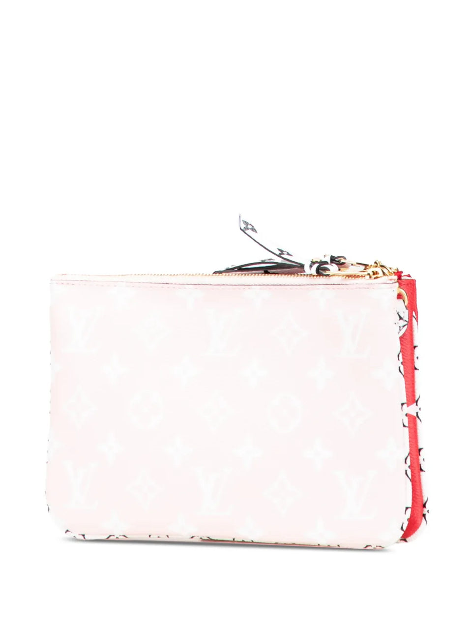 2019 Limited Edition Monogram Giant Double Zip Pochette crossbody bag