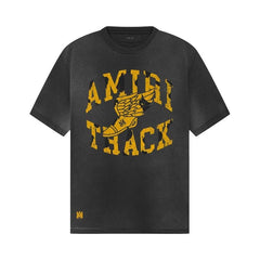 Amiri Track T-Shirt Faded Black