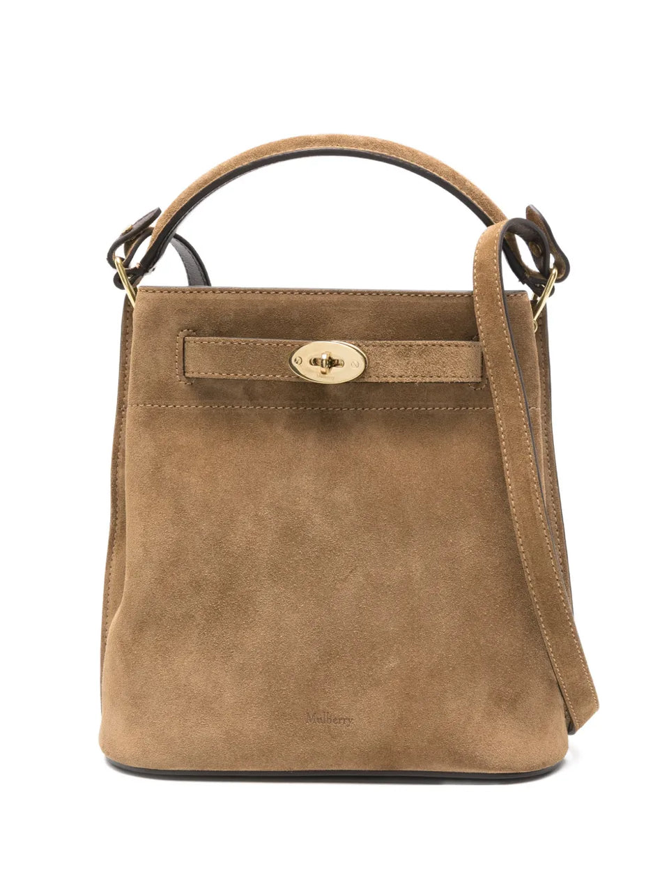 Islington suede bucket bag