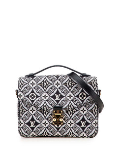 2021 Monogram Jacquard Since 1854 Pochette Metis satchel