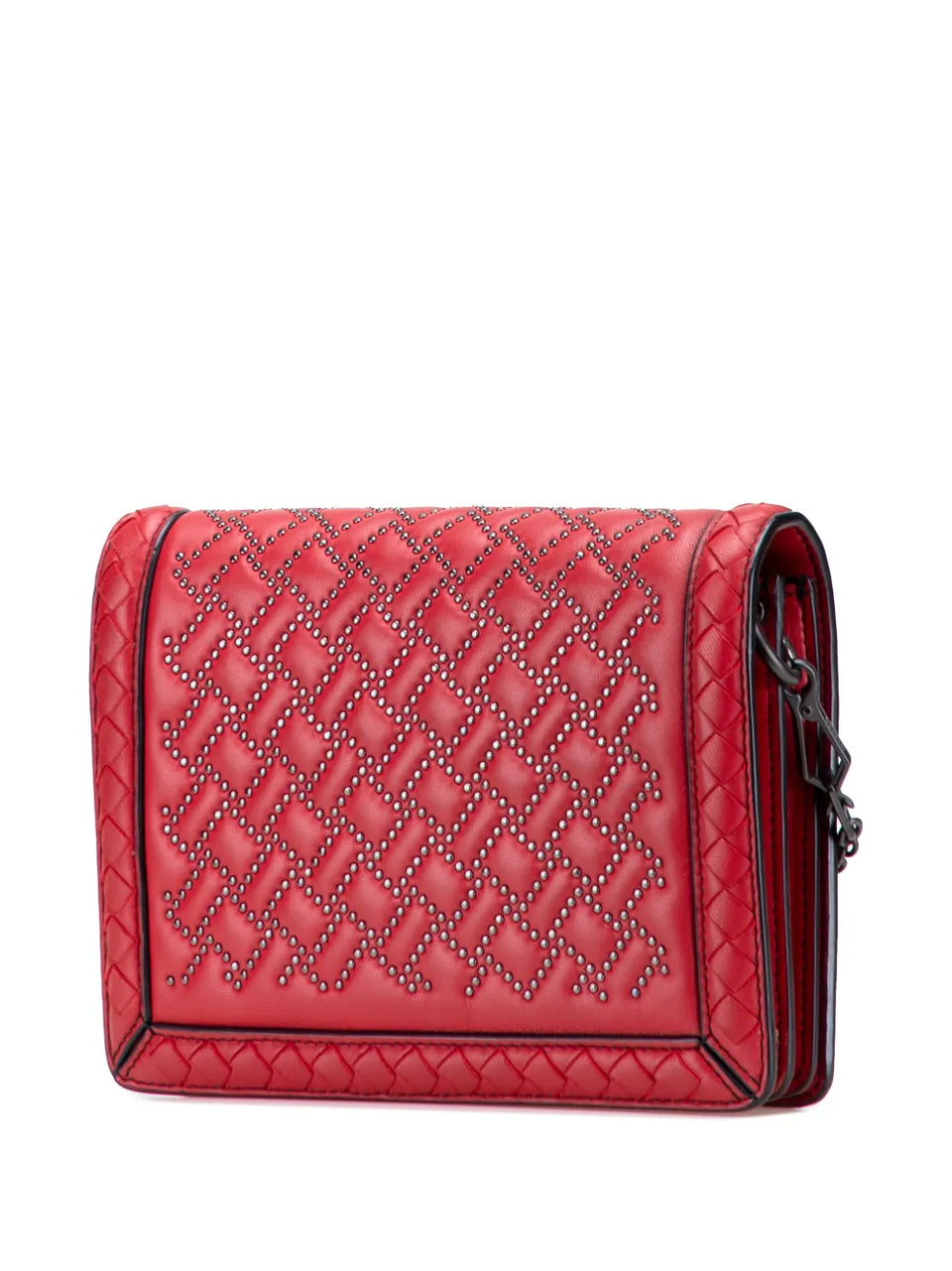 2012-2025 Nappa Intrecciato Microstud Montebello crossbody bag