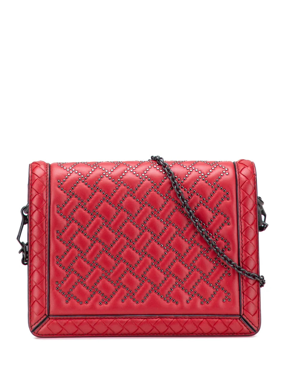 2012-2025 Nappa Intrecciato Microstud Montebello crossbody bag