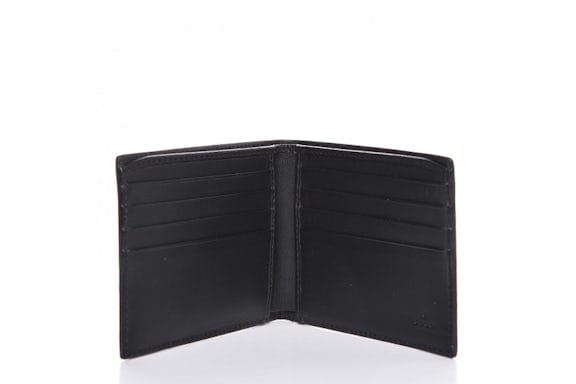Gucci Bifold Wallet GG Supreme Tiger Beige