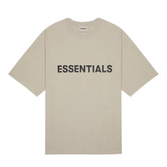 Fear of God Essentials Applique Logo T-Shirt Tan