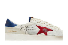 Golden Goose Stardan White Blue Red