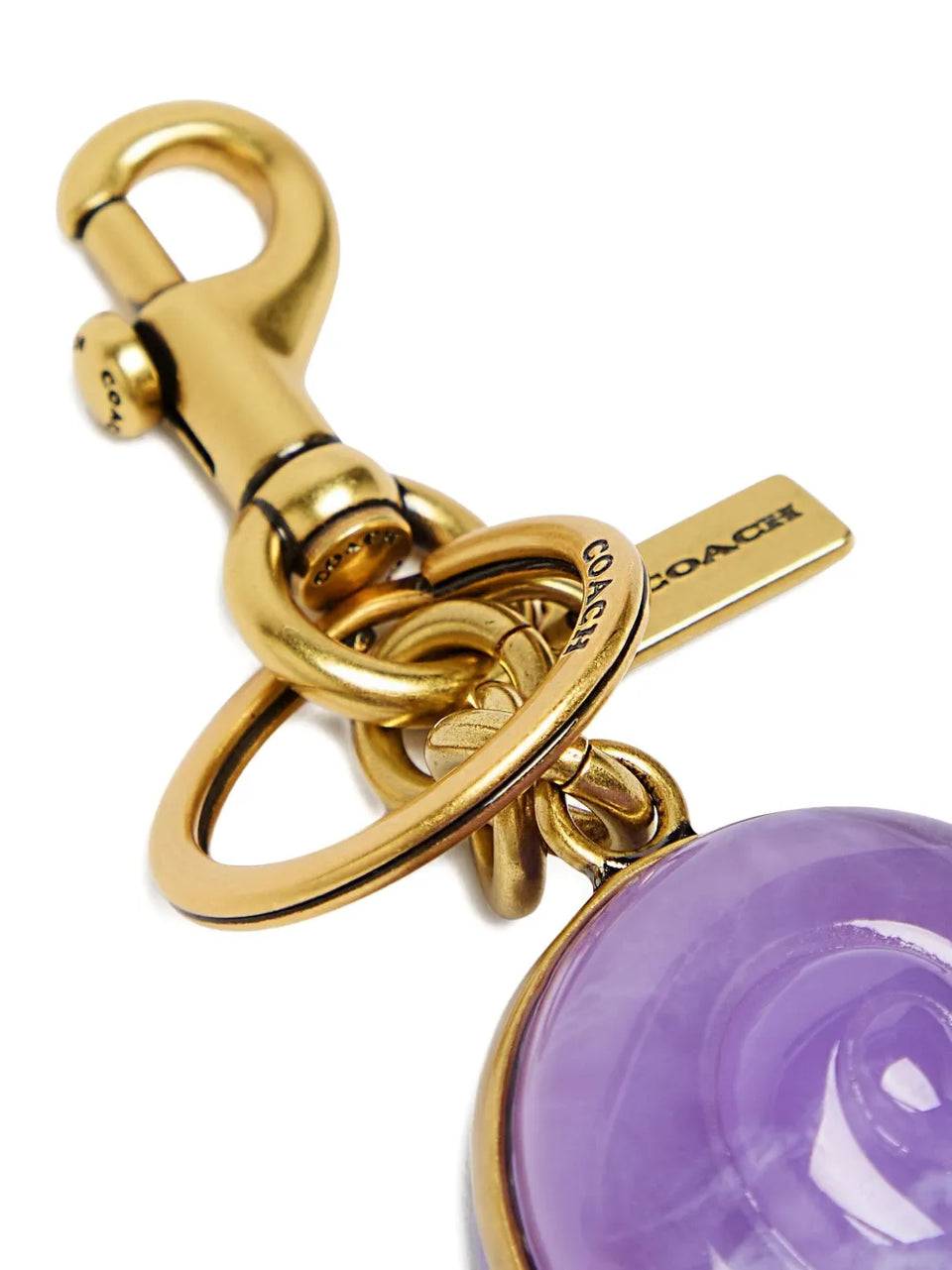 small snail keyring