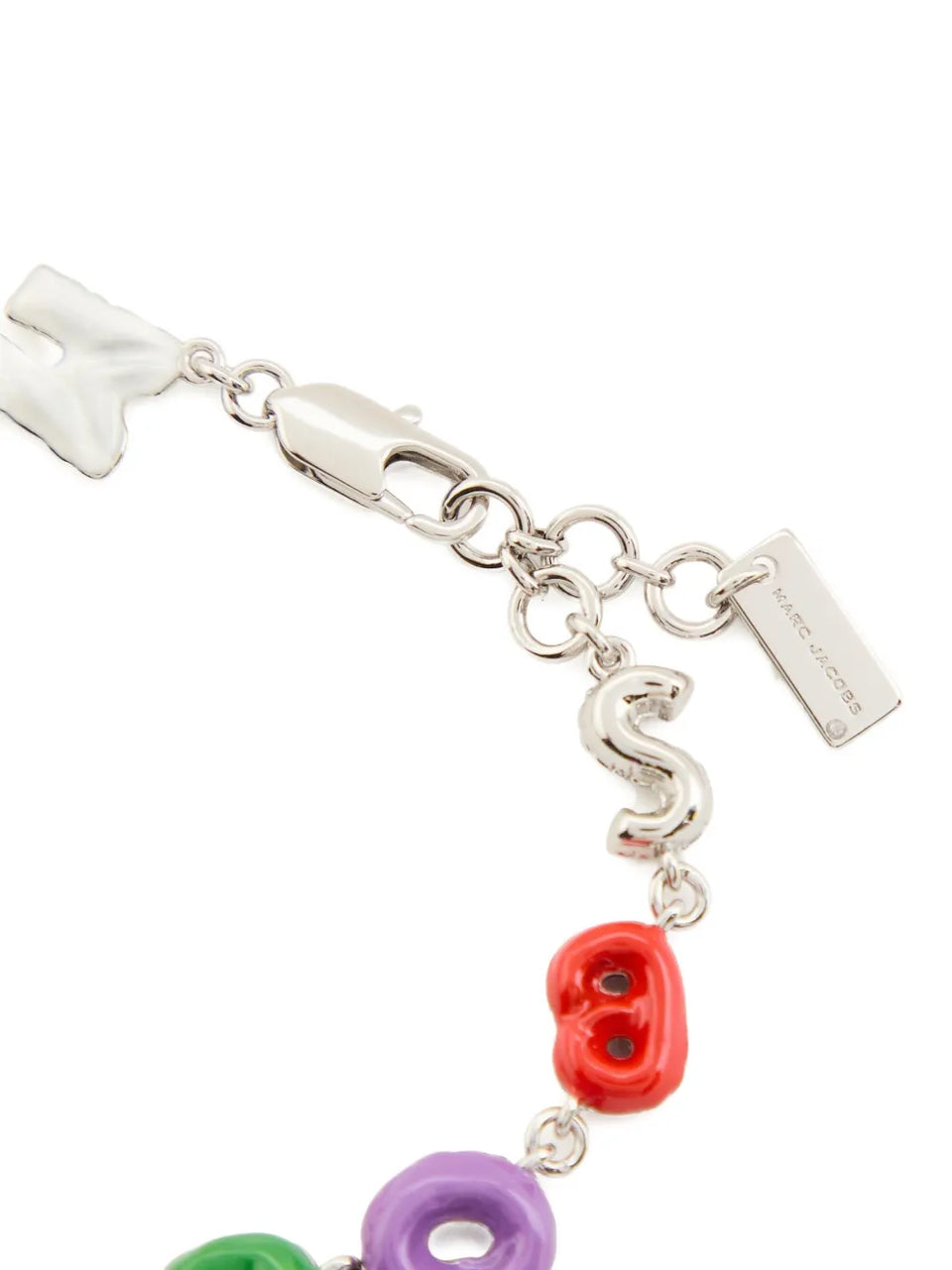 logo-lettering bracelet