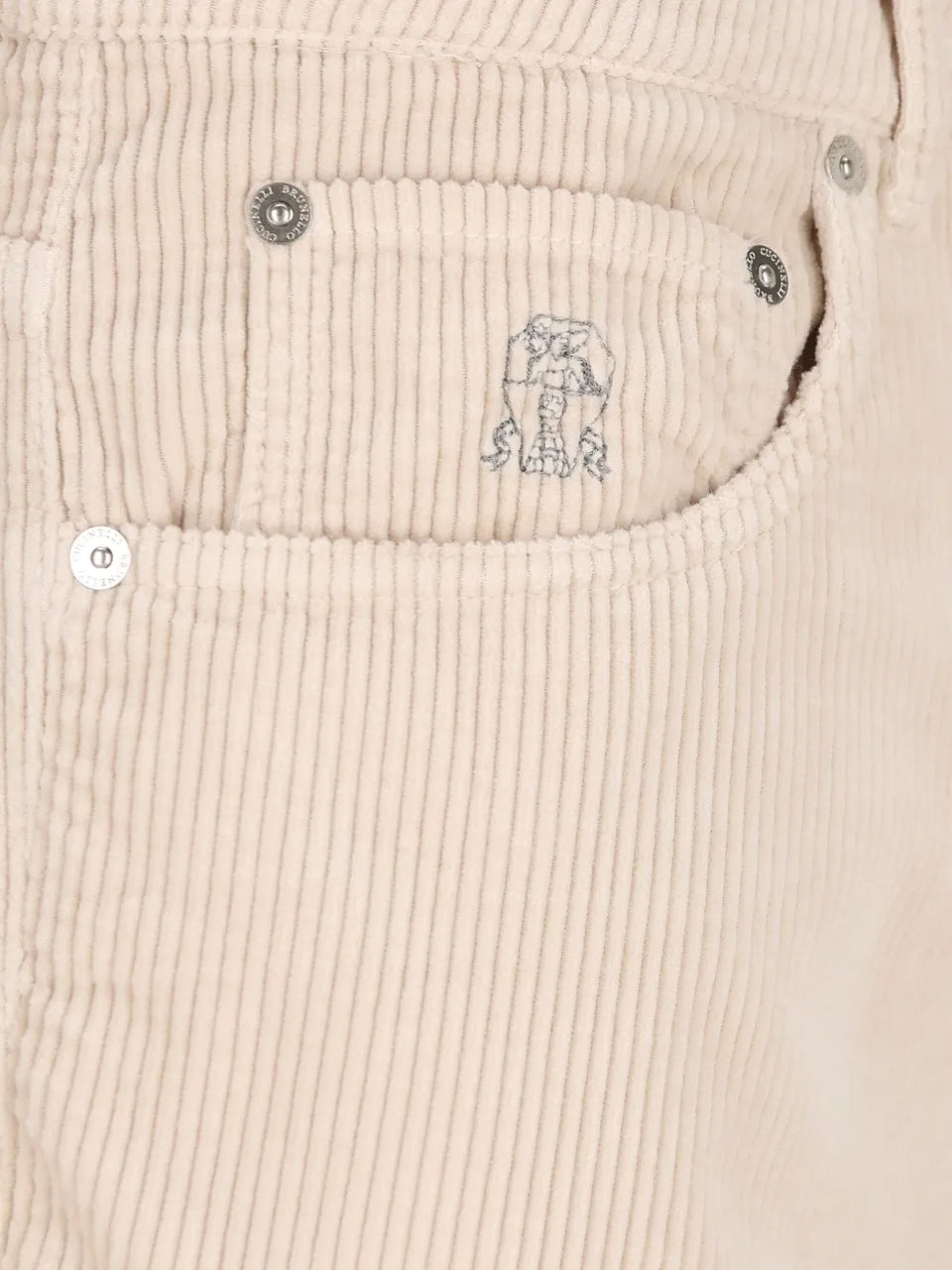 corduroy five-pocket trousers