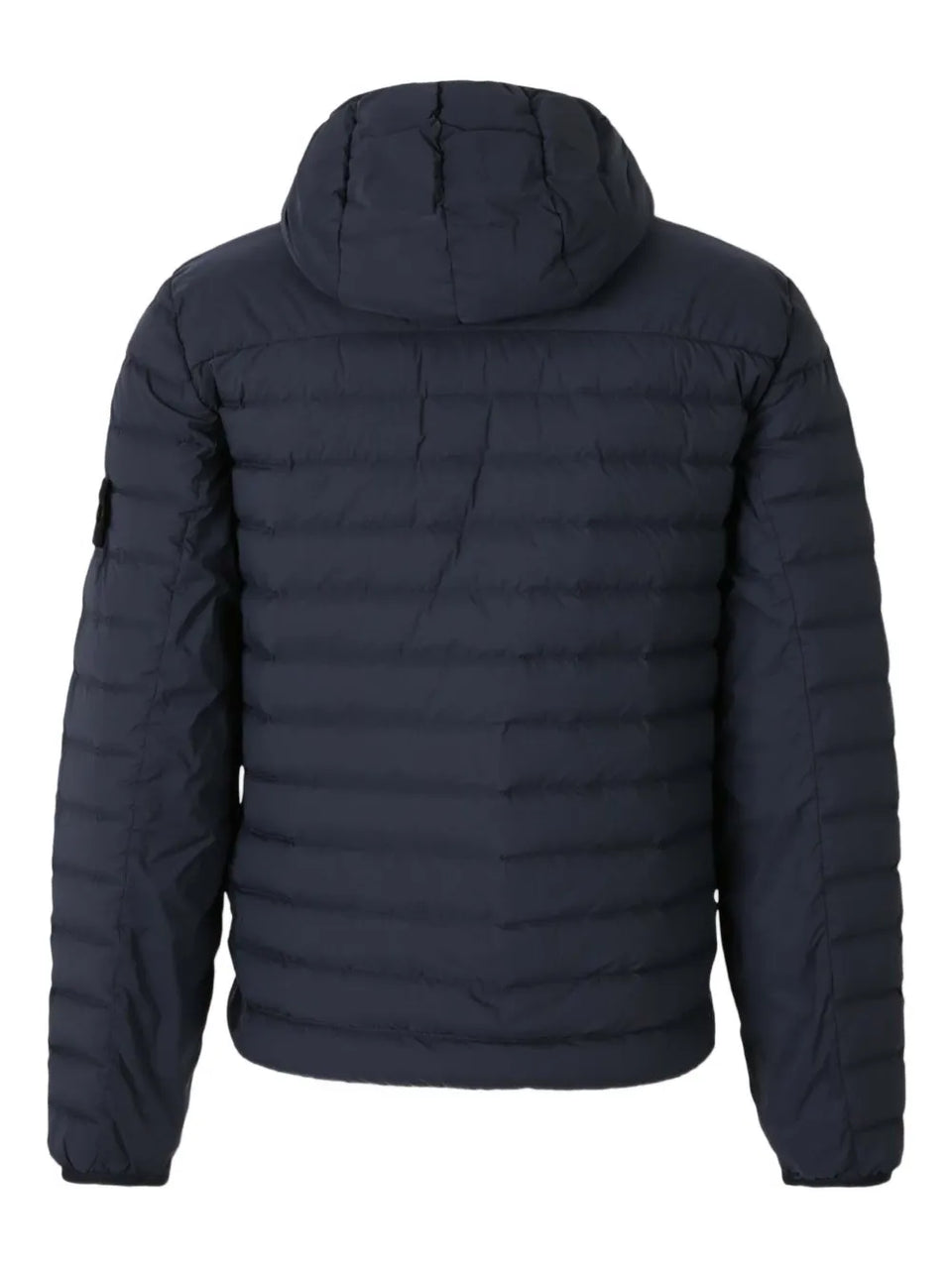 logo-patch quilted jacket