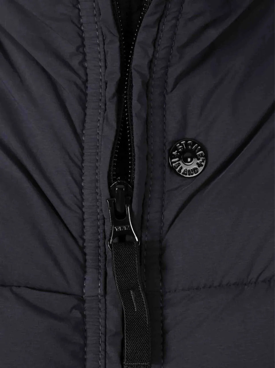 logo-patch quilted jacket