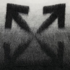 Off-White Diag Brushed Knit Crewneck Black
