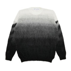 Off-White Diag Brushed Knit Crewneck Black