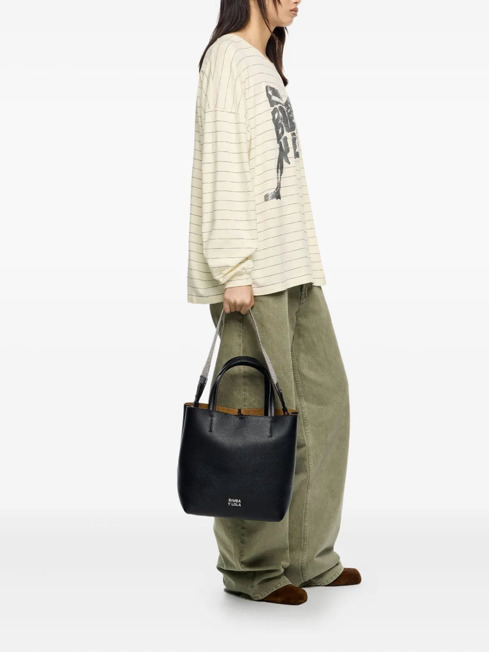 leather tote bag