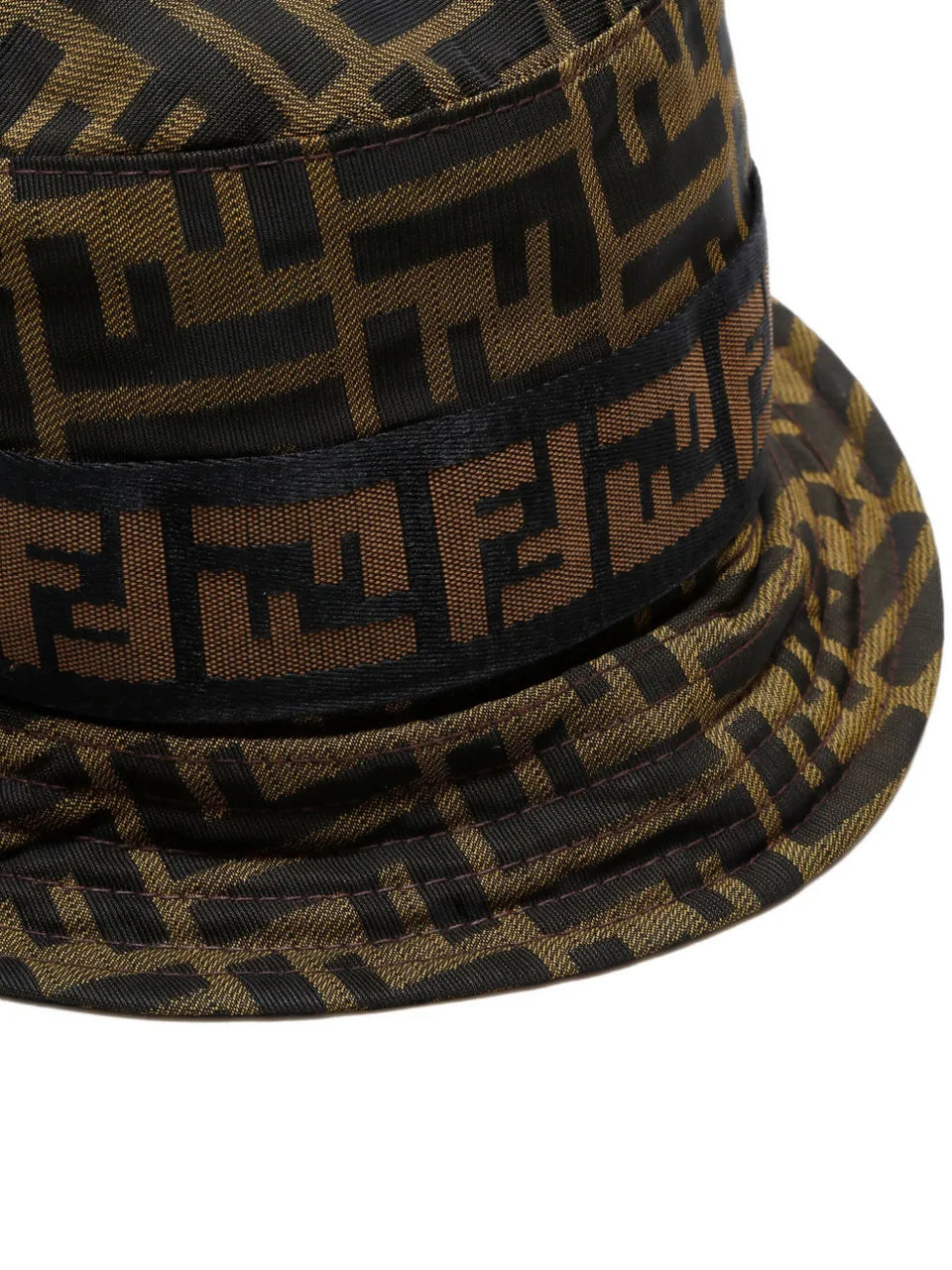 1990-2000s Zucca-jacquard bucket hat