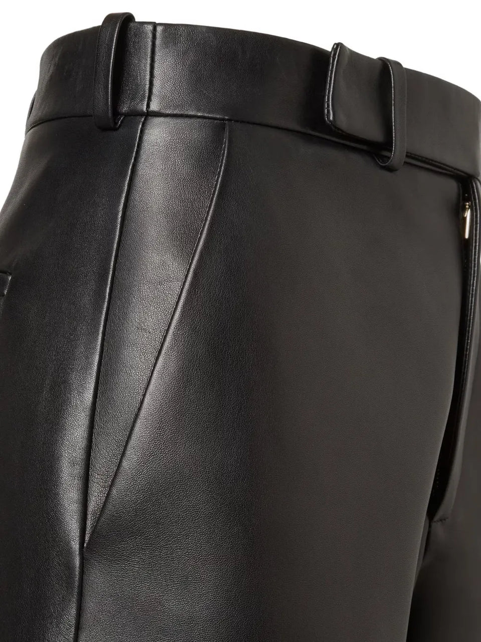 lambskin pants
