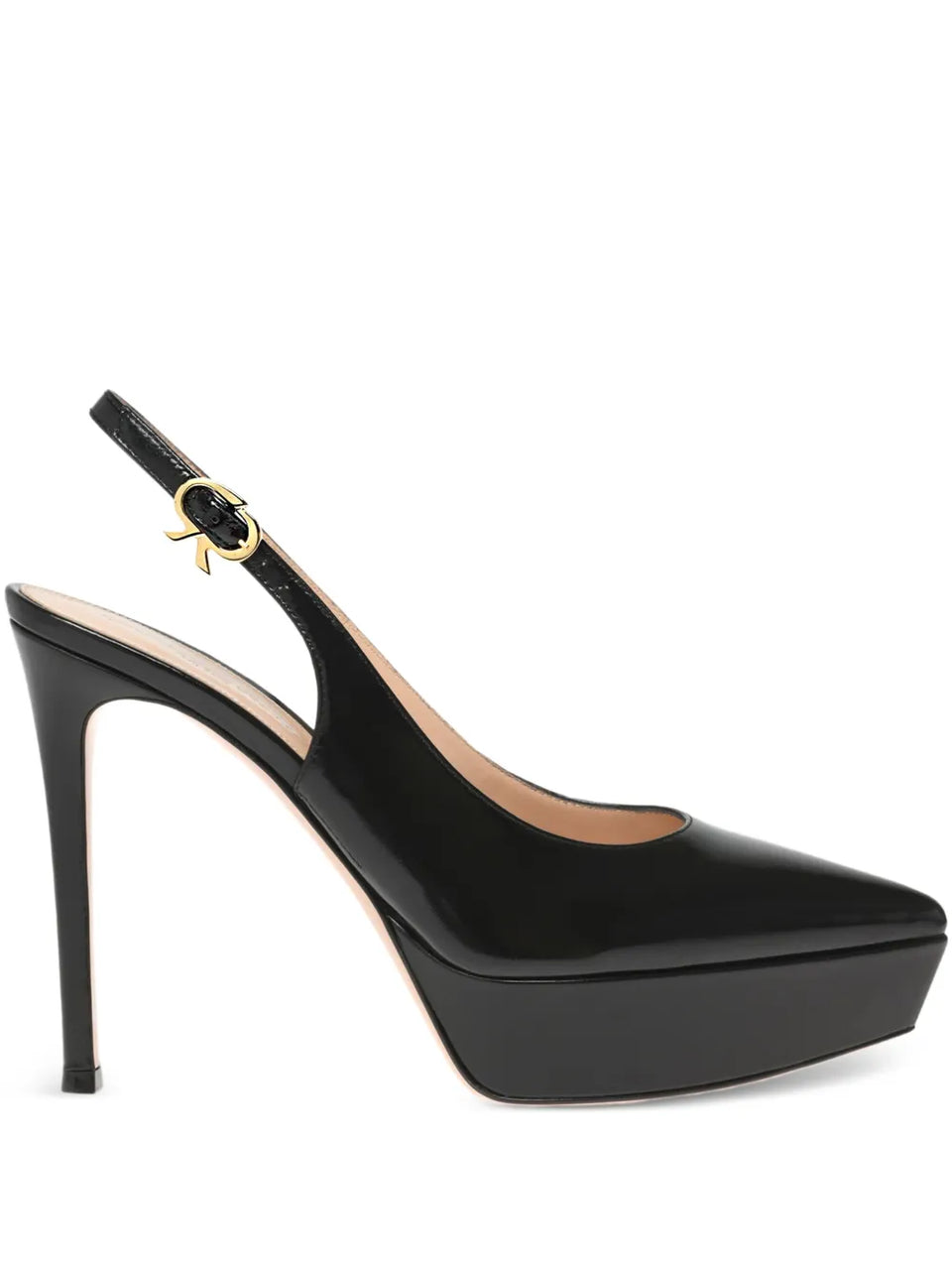 85mm Dasha platform sling pumps