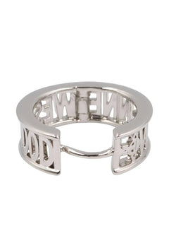 lettered earring