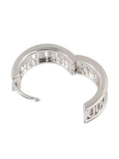 lettered earring