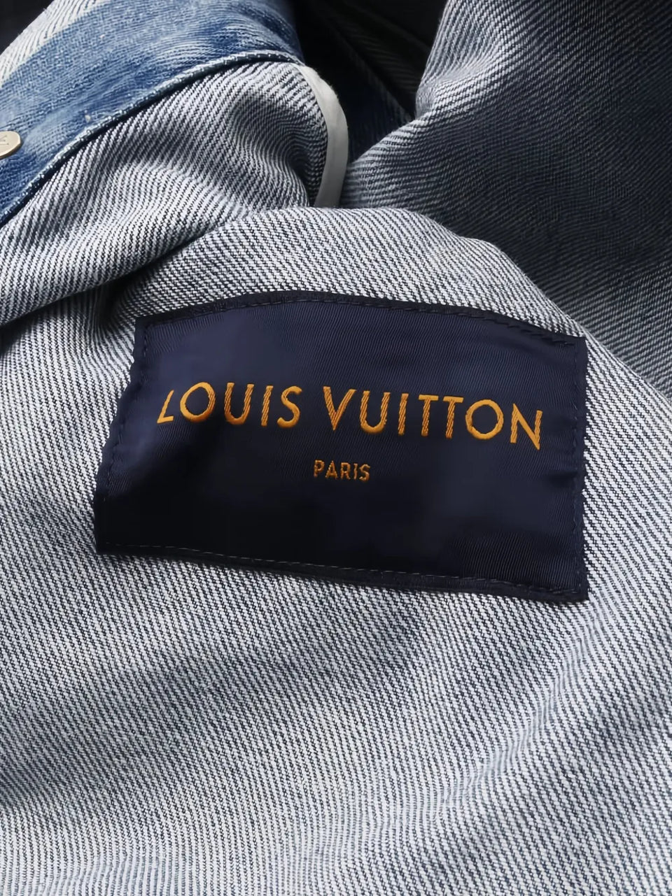 2010s monogram denim jacket
