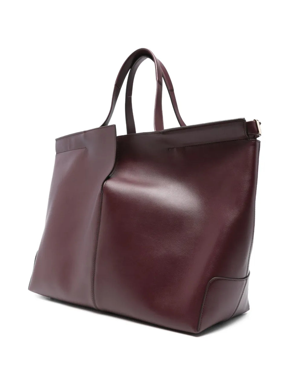 medium leather tote bag