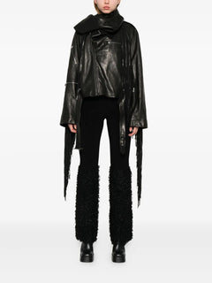 fringed leather jacket