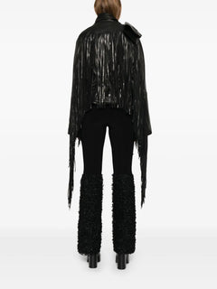 fringed leather jacket
