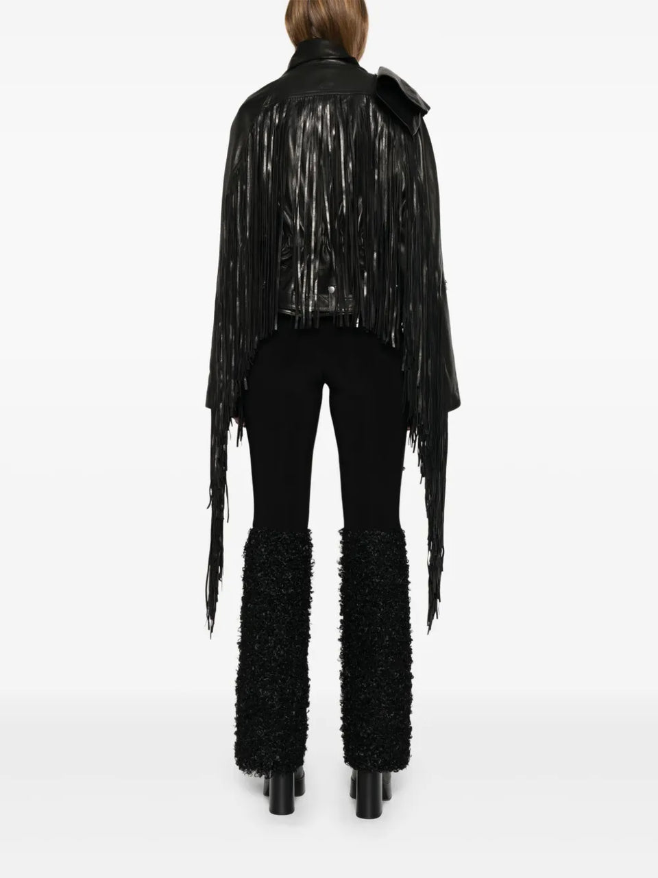 fringed leather jacket