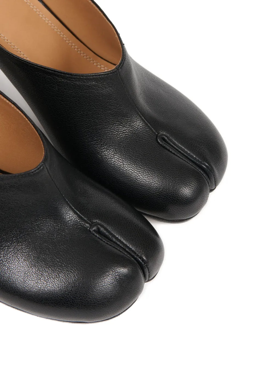Tabi block-heel mules