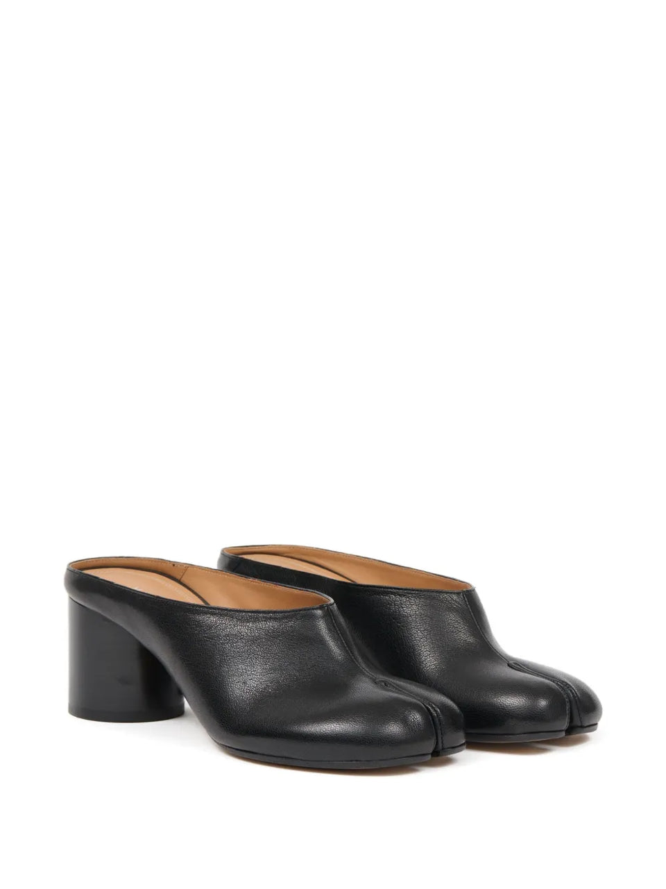 Tabi block-heel mules